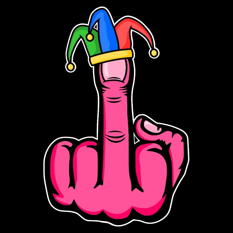 Mittelfinger Stingerfinger Karneval