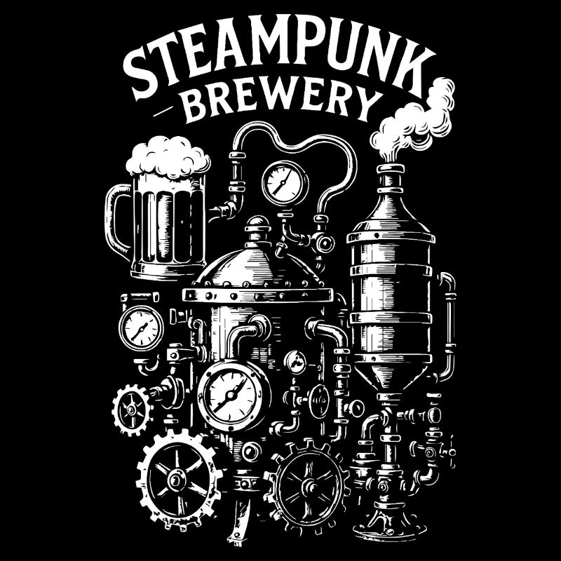 Steampunk Brauerei Geschenk