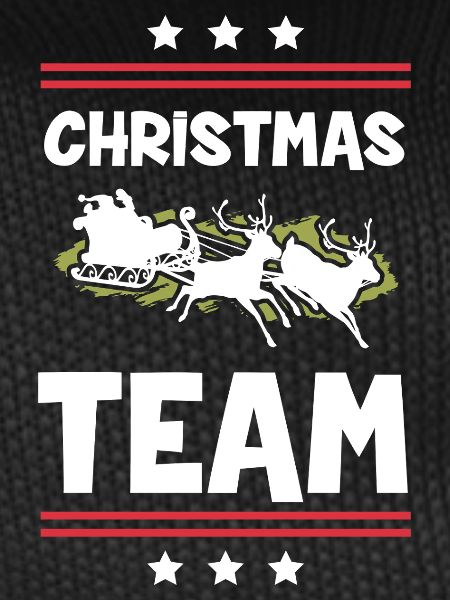 Weihnachten Team Christmas