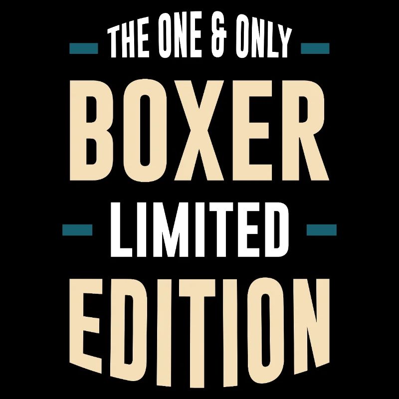 Boxer Lettrage en édition limitée