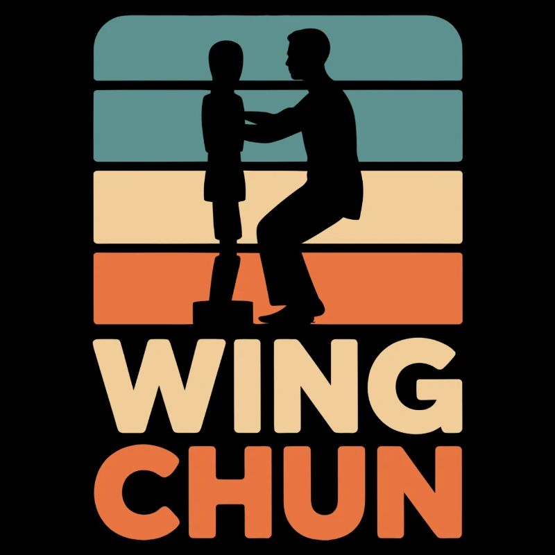 Wing Chun Retro-Silhouette