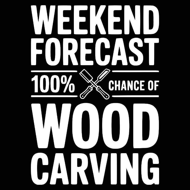 Prévisions du week-end : 100 % de chances de sculpture sur bois