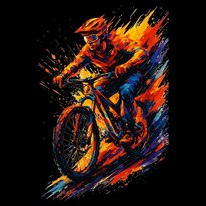 Mountain Biking Mountain Biker MTB Cool Gift