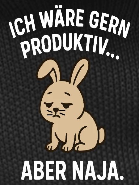 Sad Bunny Productive-Well