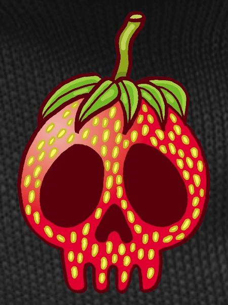 Strawberry Skull