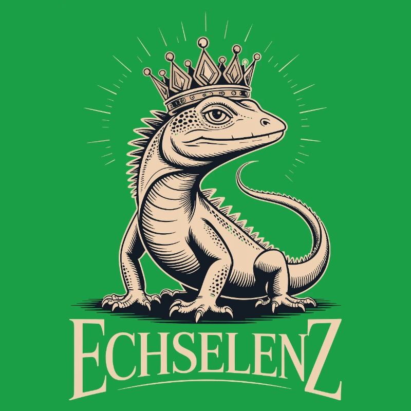 Echselenz Lustige Echse