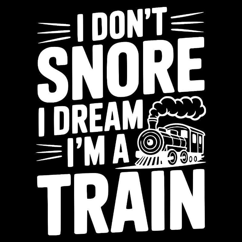 Je ne ronfle pas, je rêve que je suis un train