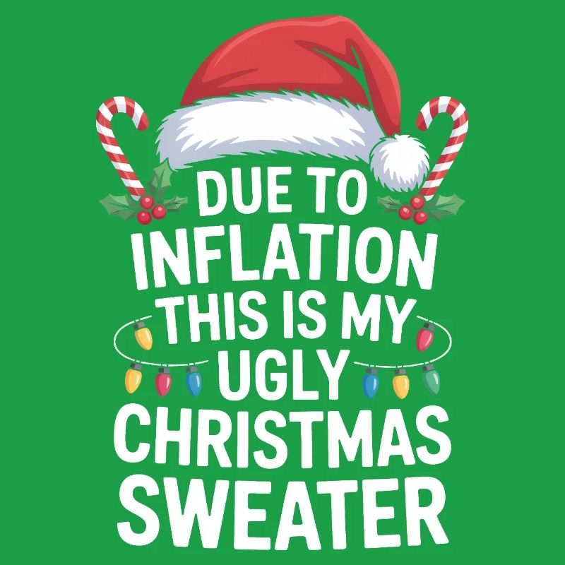 Pull de Noël moche et moche de l’inflation