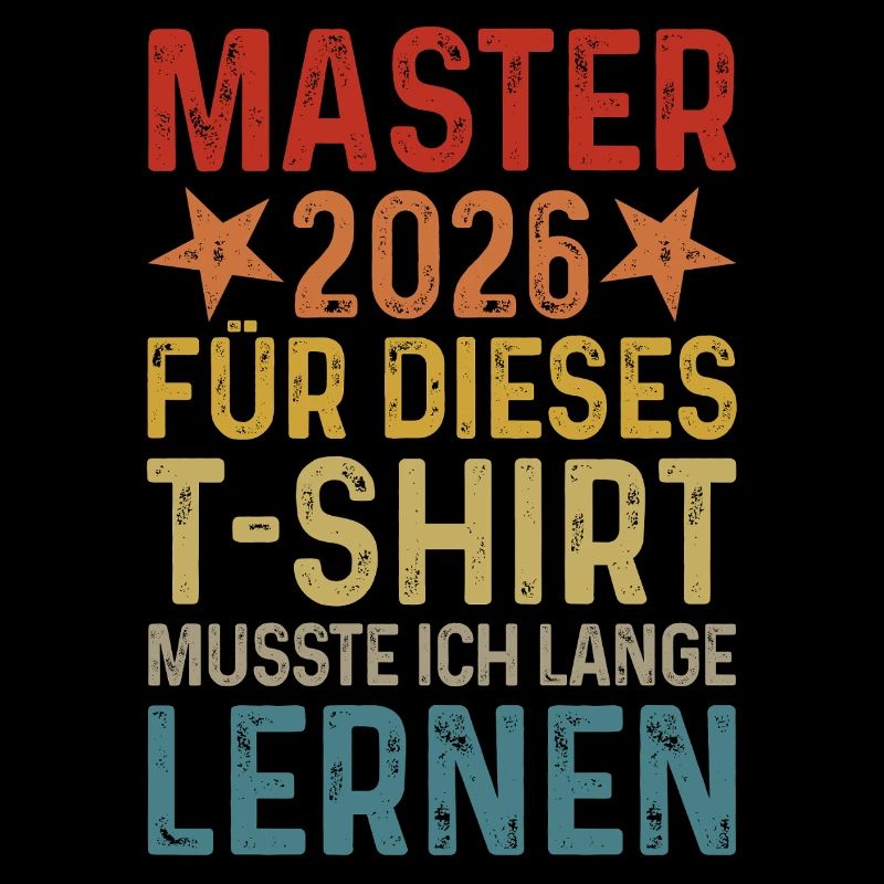Master 2026 Graduation T-Shirt