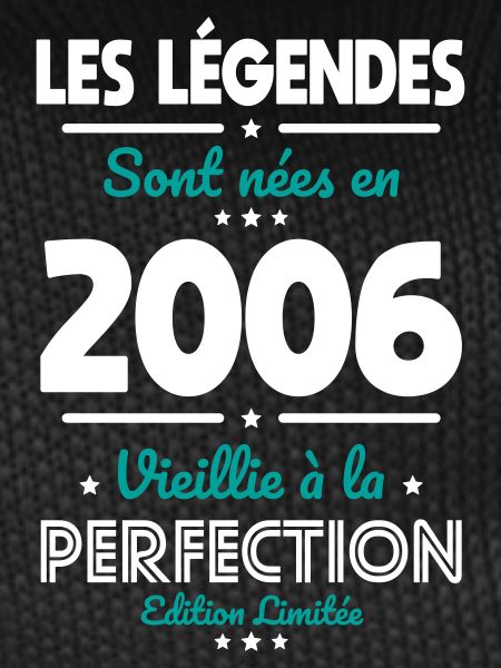2006 – Legends – Aged to perfection