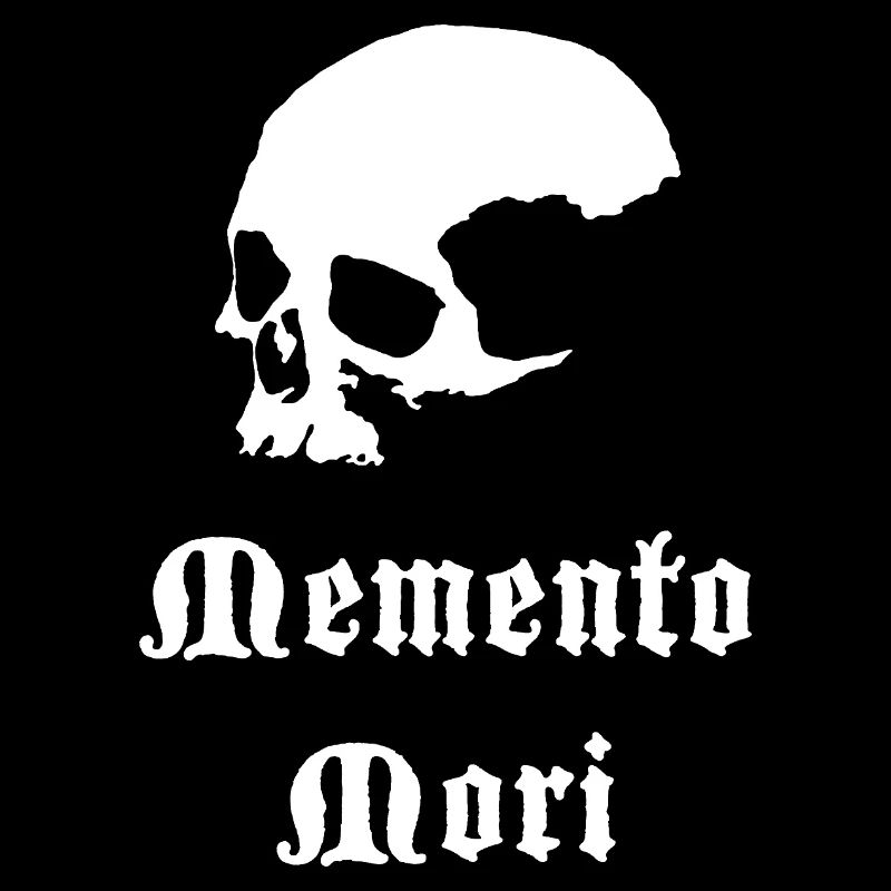 Skull Memento Mori Gothic Print