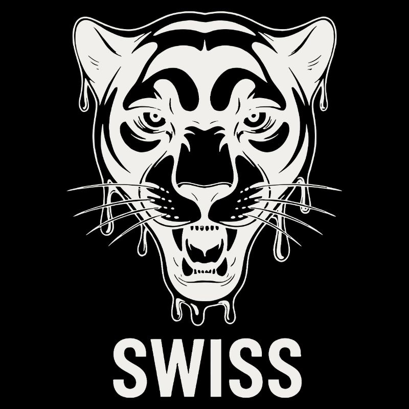 Tropfender Tigerkopf Schweizer Stil