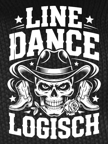 Line Dance Skull Cowboy