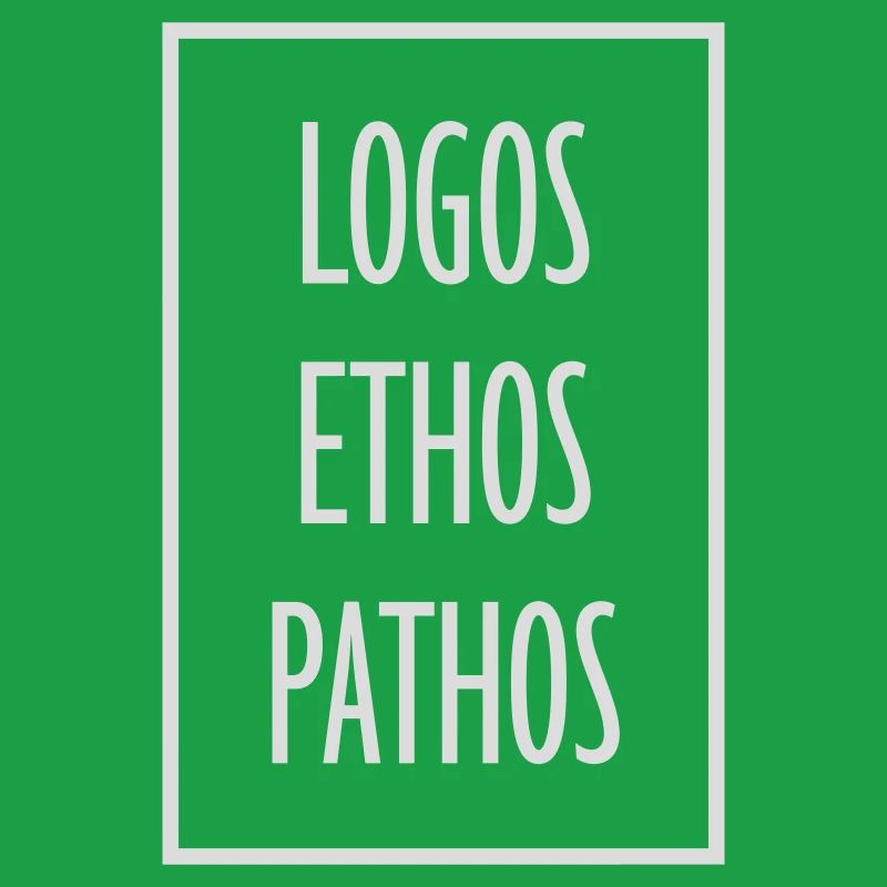 Logos Ethos Pathos Rhetoric Philosophy Student