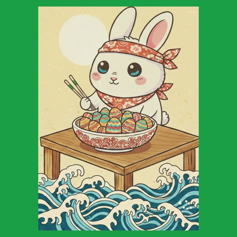 Kawaii Easter Bunny