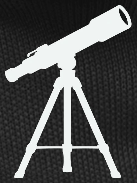 Telescope on Tripod – Starry Night