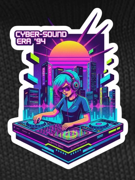 Retro Wave Cyber 90s