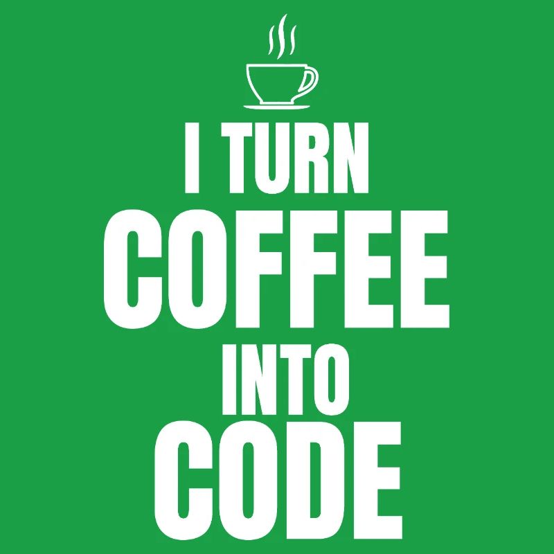 Je transforme le café en code