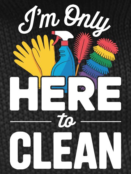 Cleaning cleaner here to clean