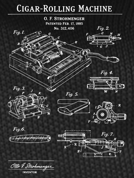 Cigar Rolling Machine Blueprint