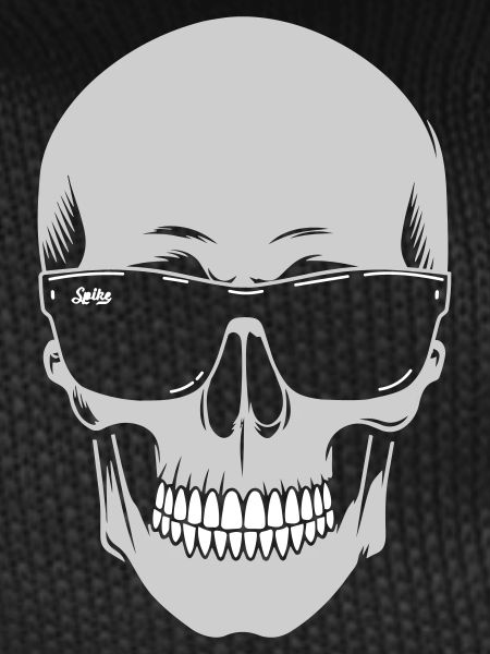 Sunglasses Skeleton Noir
