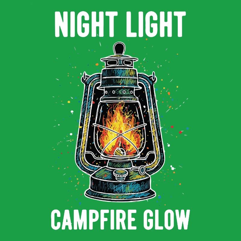 Night Light Campfire Glow Lantern