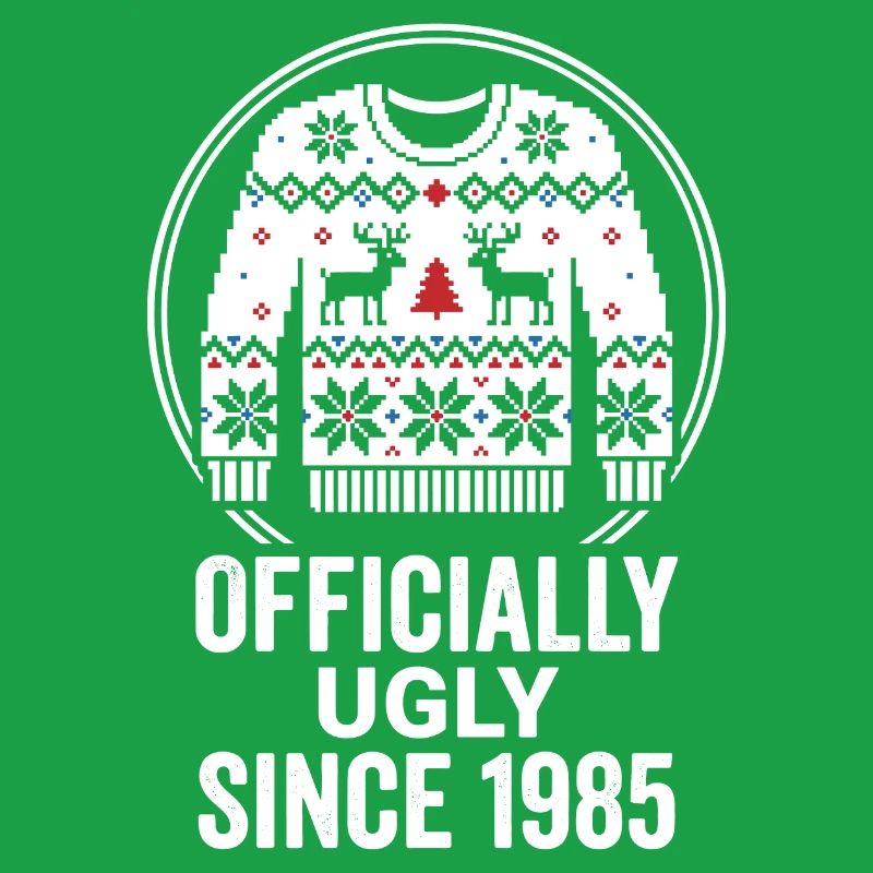 Offiziell Ugly 1985 Weihnachtspullover