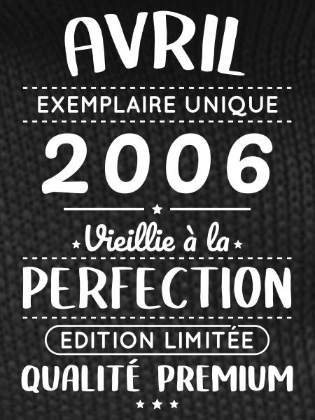20th Anniversary - April 2006 Perfection