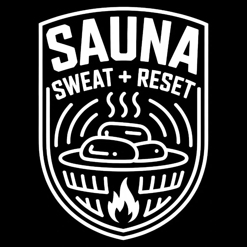 Transpiration du sauna réinitialisant bien-être Transpiration