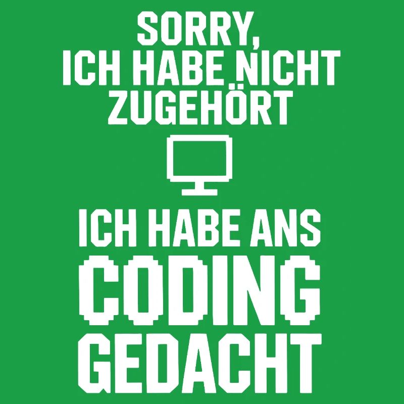 Entschuldigung Coding Kopf