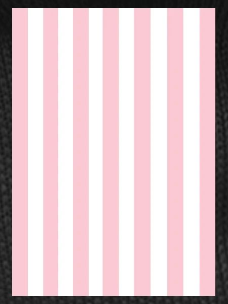 Stripes - pink white personalizable