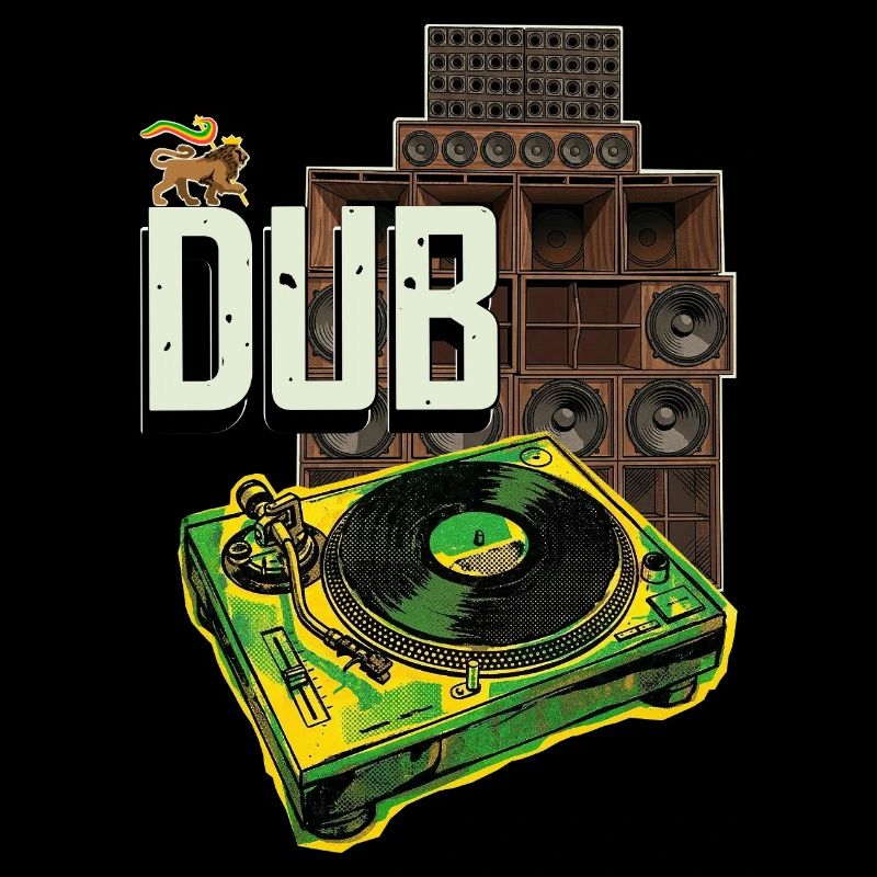 Dub Reggae Soundsystem Plattenspieler