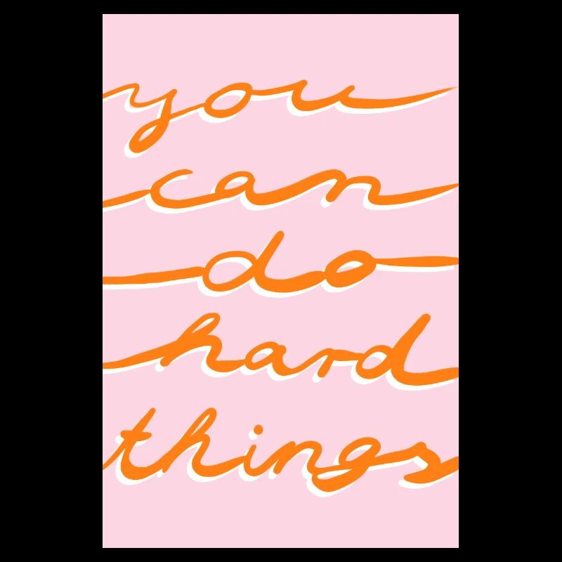 You can - pink orange