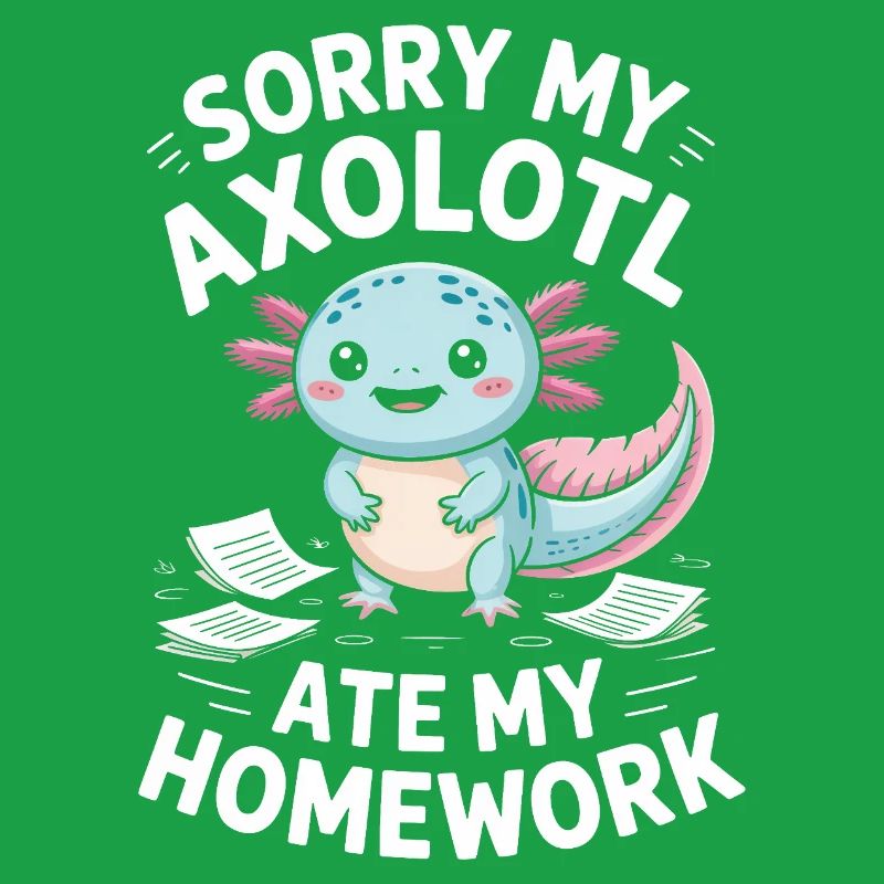 Axolotl a mangé mes devoirs