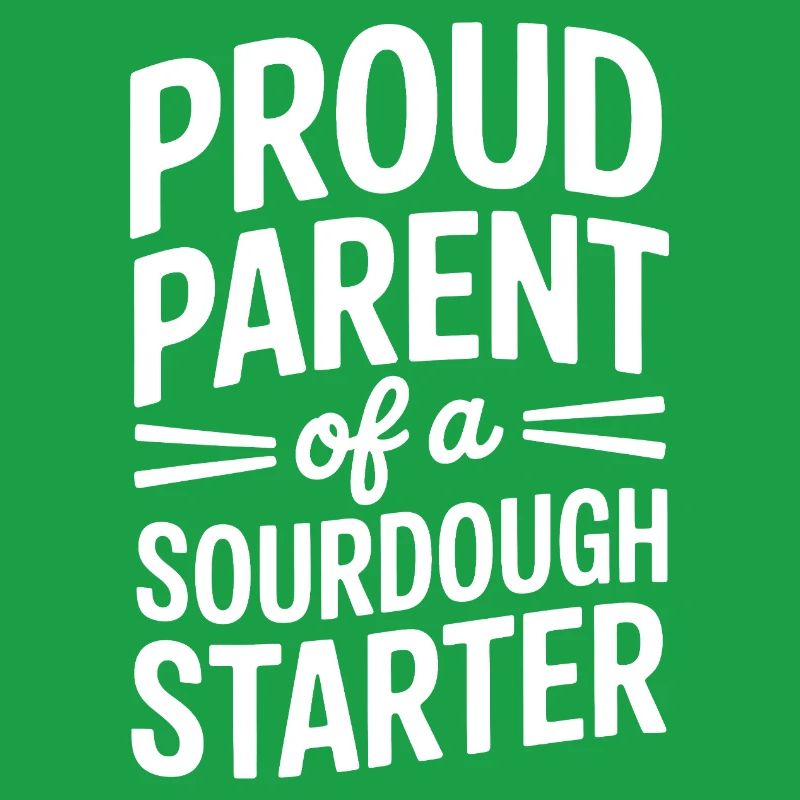 Stolzer Elternteil eines Sauerteigstarters
