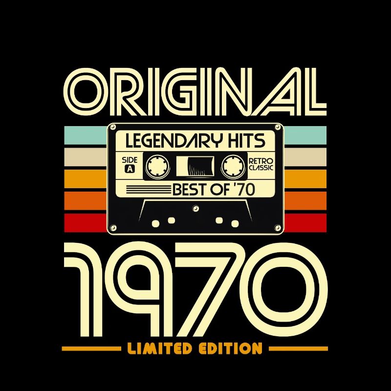 Original 1970 Édition Limitée Cassette