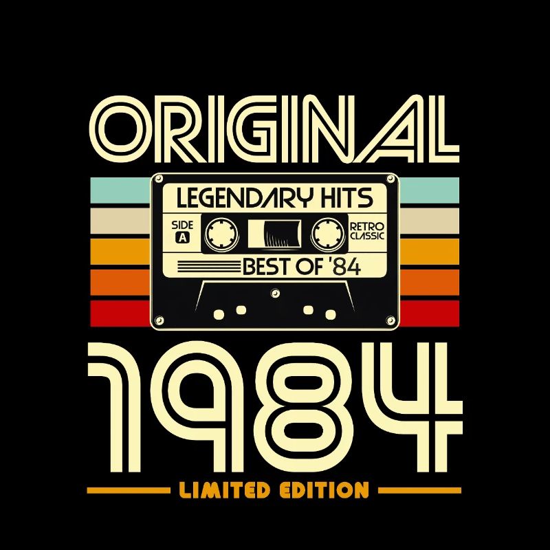 Original 1984 Retro Cassette