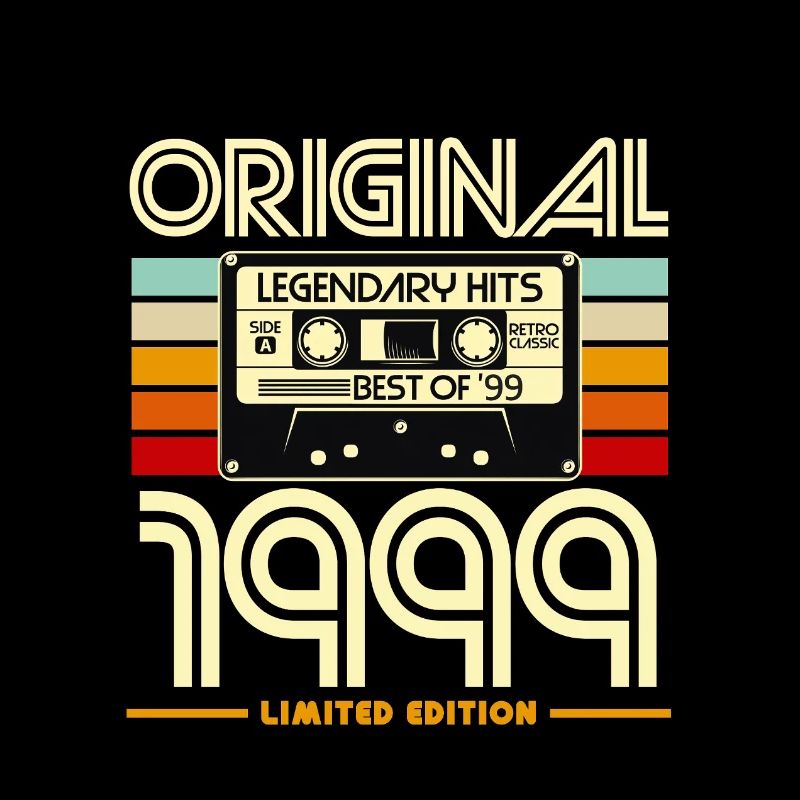 Original 1999 Cassette Rétro