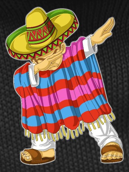 Dabbing Mexican Man Shirt
