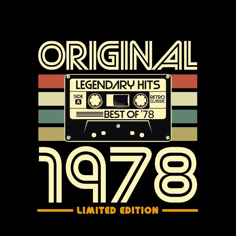 Original 1978 Limited Retro Cassette