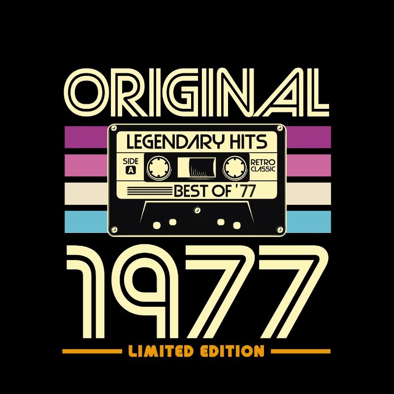Original 1977 Retro Cassette