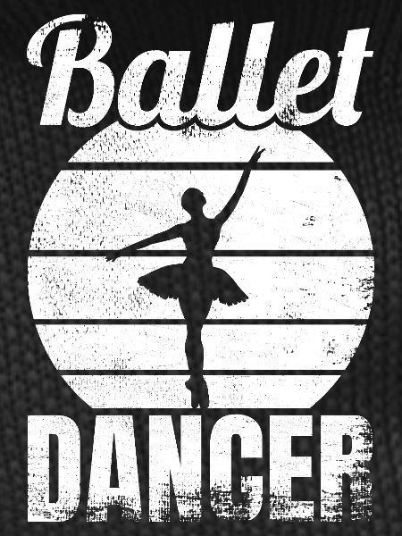 Funny ballet dancer