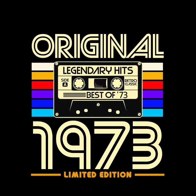 Original 1973 Cassette rétro