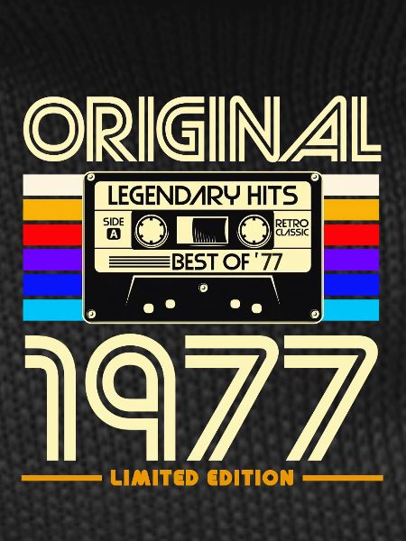Original 1977 Retro Cassette