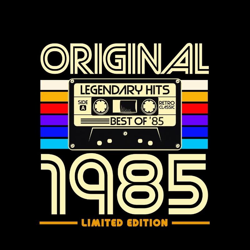 Original 1985 Retro Cassette Limited