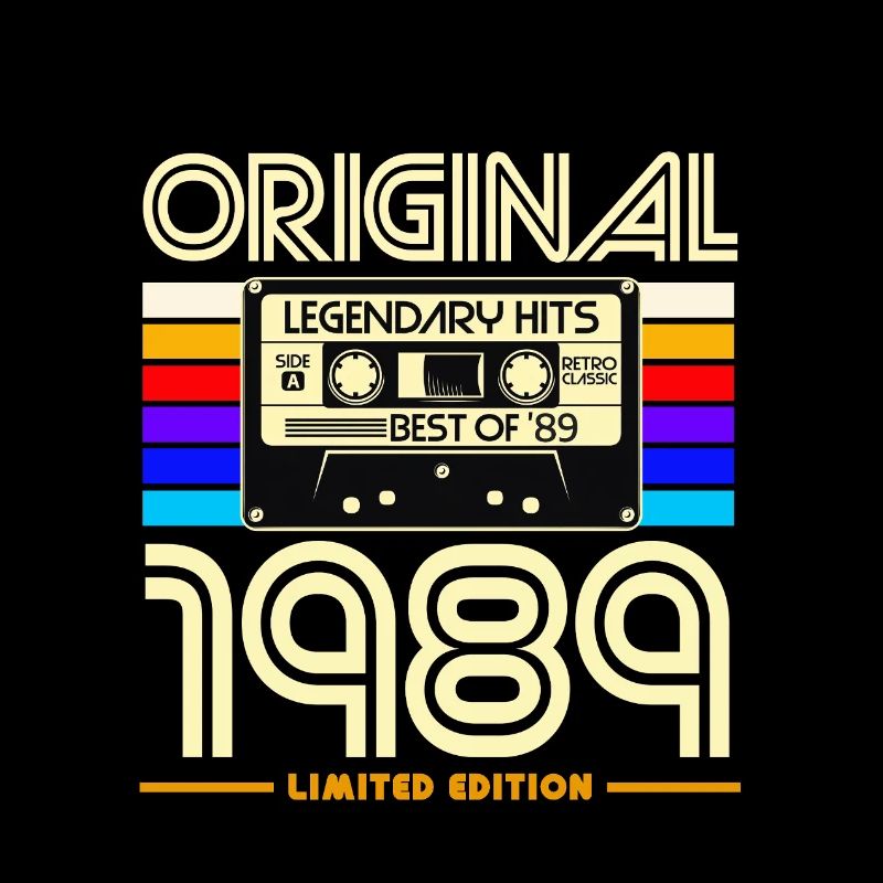 Original 1989 Cassette Édition Limitée
