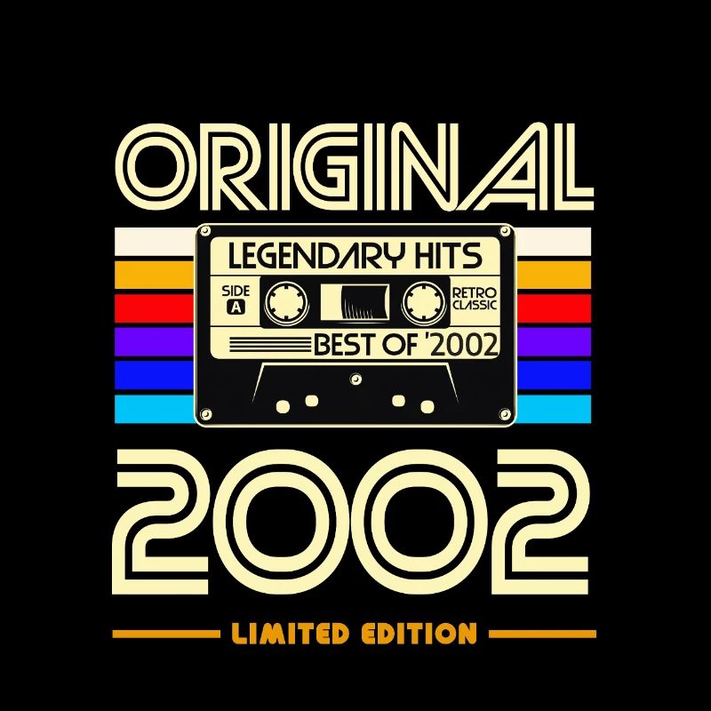 Original 2002 Cassette Retro