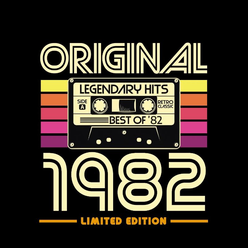 Originale limitierte Retro-Kassette von 1982