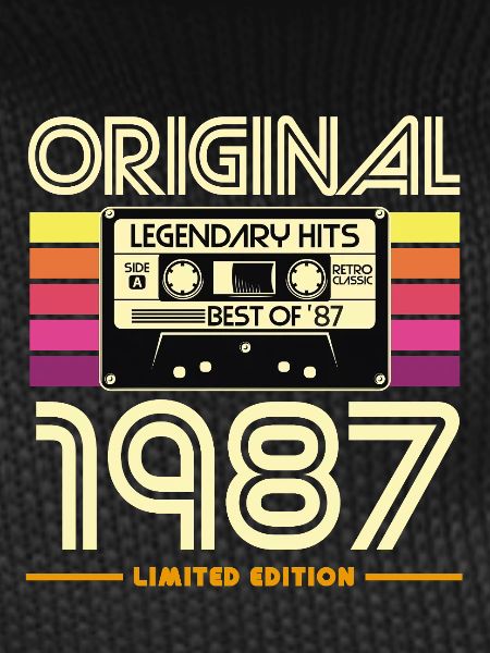 Original 1987 Cassette Retro