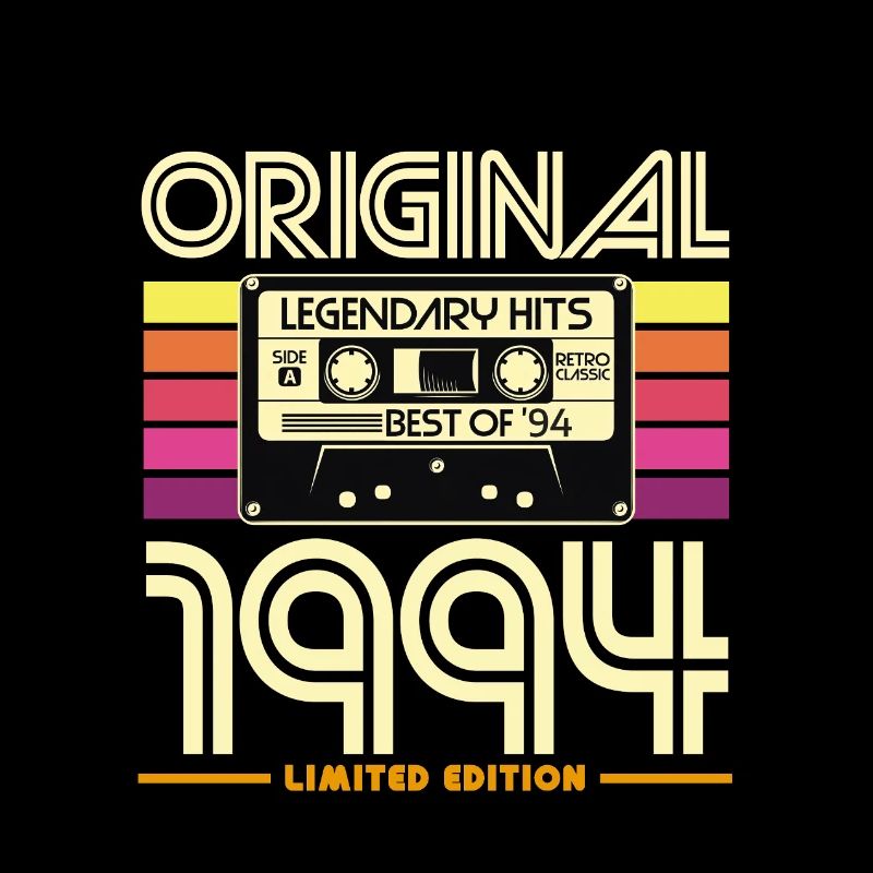 Original 1994 Cassette Retro Édition limitée